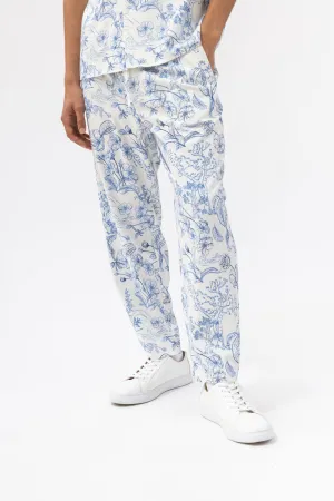 Bamboo Relax Patterned Pants