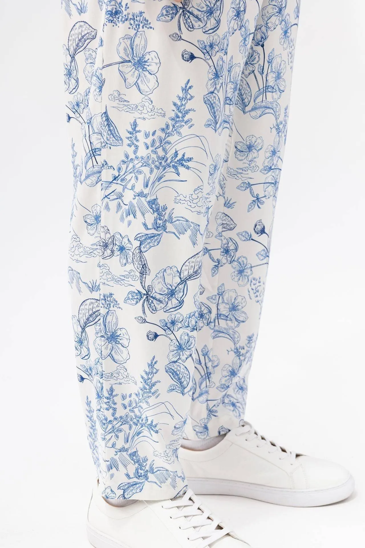 Bamboo Relax Patterned Pants