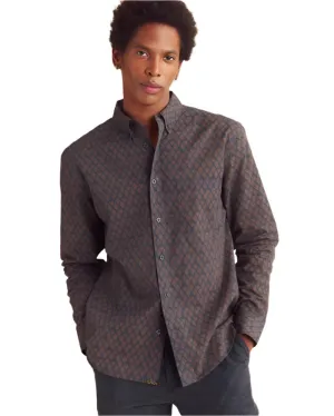 Billy Reid Botanical Diamond Tuscumbia Woven Shirt