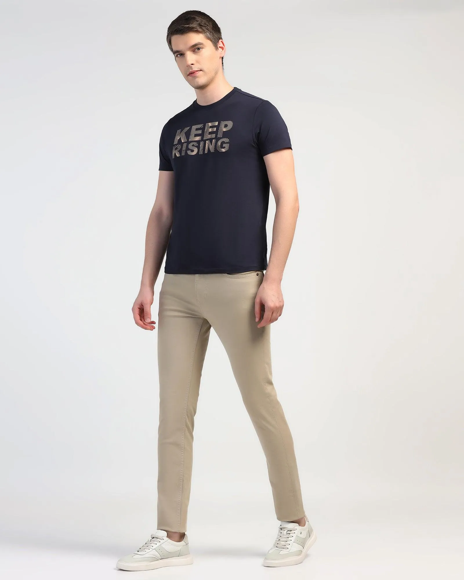 Bleed Zero Slim Yonk Fit Beige Jeans - Rene