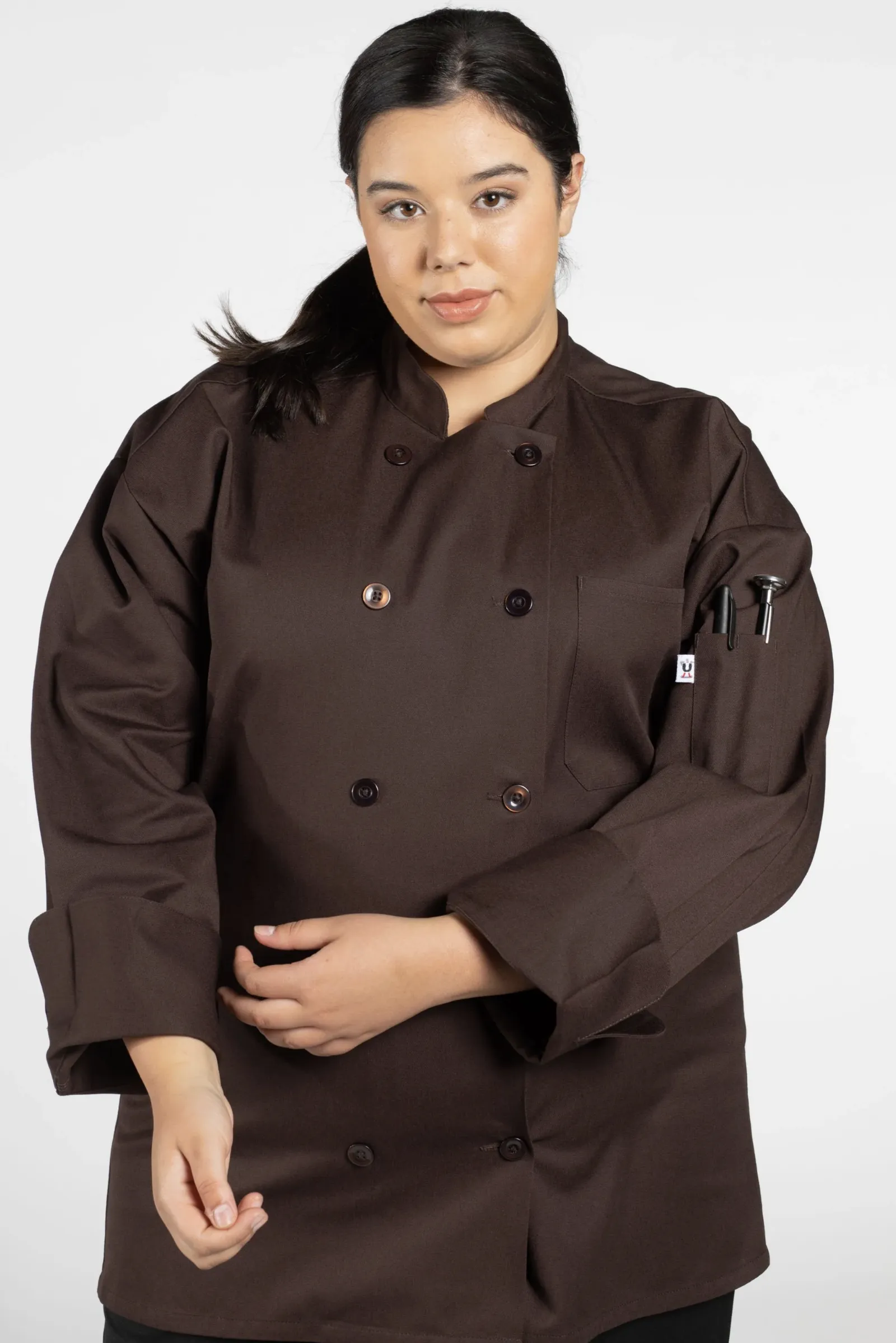 Brown Orleans Chef Coat