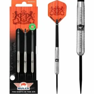 Bulls Classic 80 Darts - Steel Tip - Twin Ringed - 20g