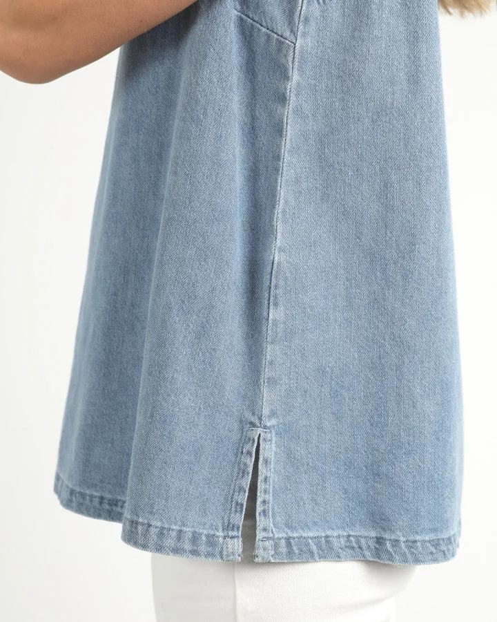 Curtis Chambray Tank