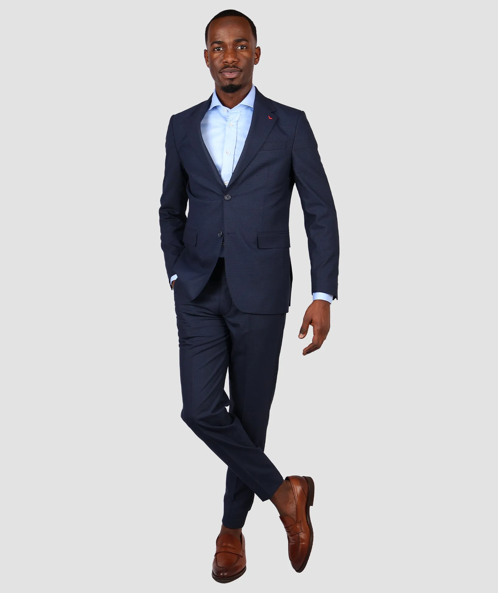 DS Damat Regular Fit Blue Suit