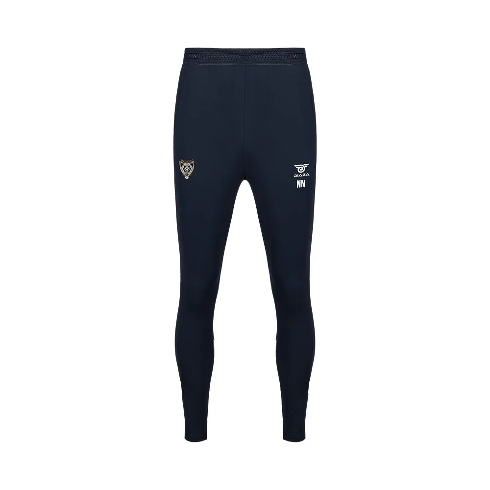 Escondido FC Tunnel Pants Yellow/Dark Navy