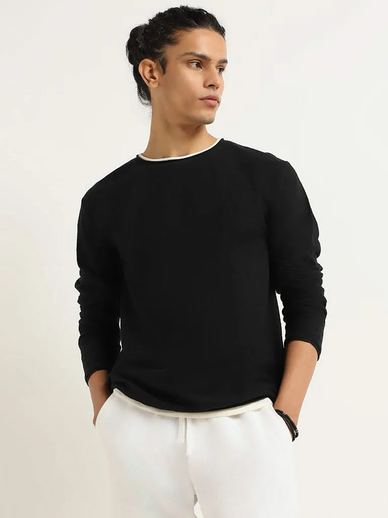 ETA Black Slim Fit T-Shirt