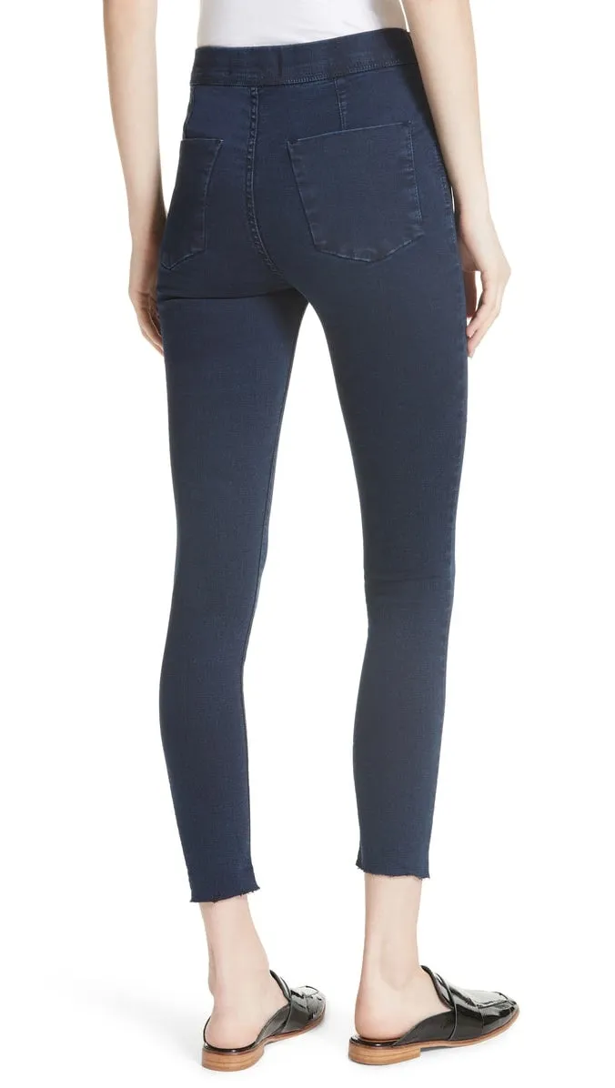 Free People Easy Goes It Jeggings Dark Blue