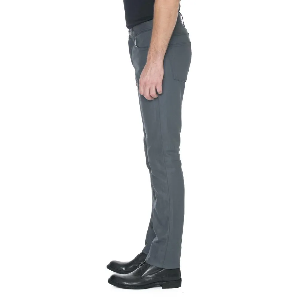 Grey Slight Fit 14 oz Denim Jeans