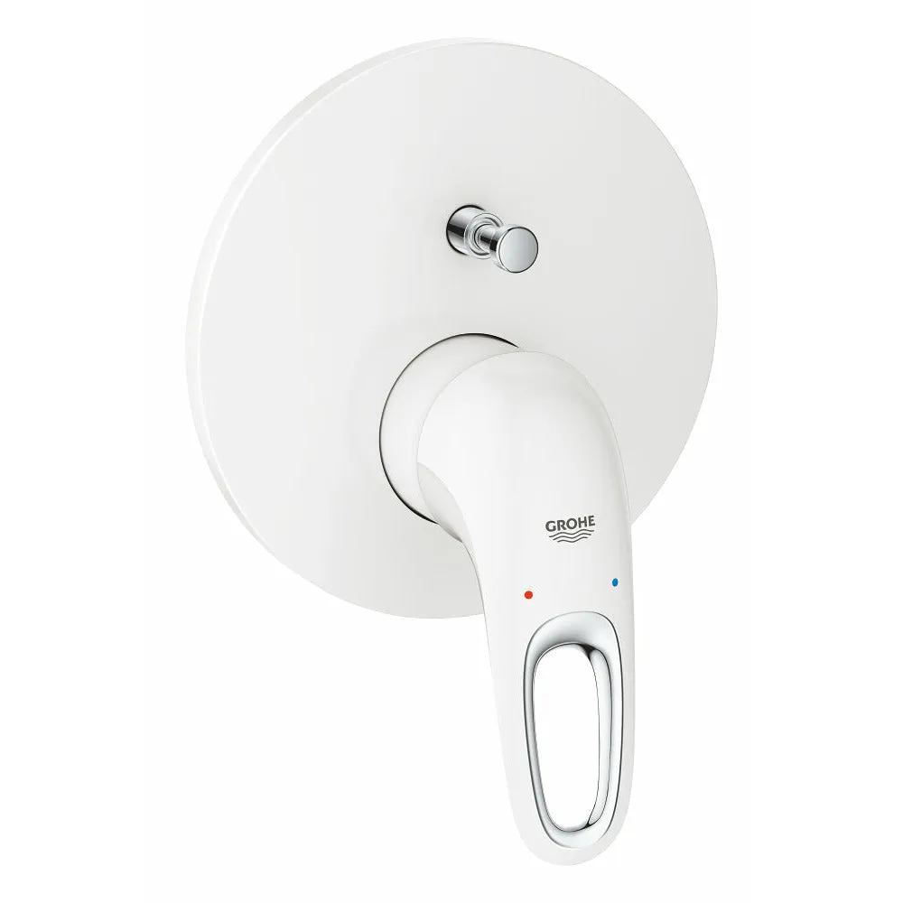 Grohe Moon White Eurostyle Single-lever mixer with 2-way diverter