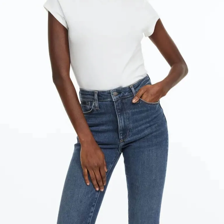 H&M Shaping Skinny High Jeans, blue