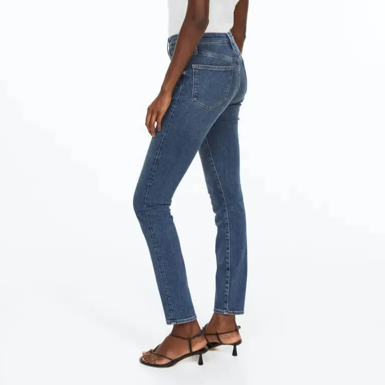 H&M Shaping Skinny High Jeans, blue