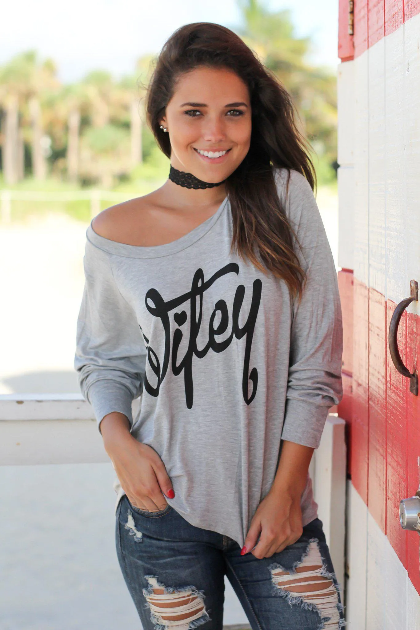 Heather Gray “Wifey” Top