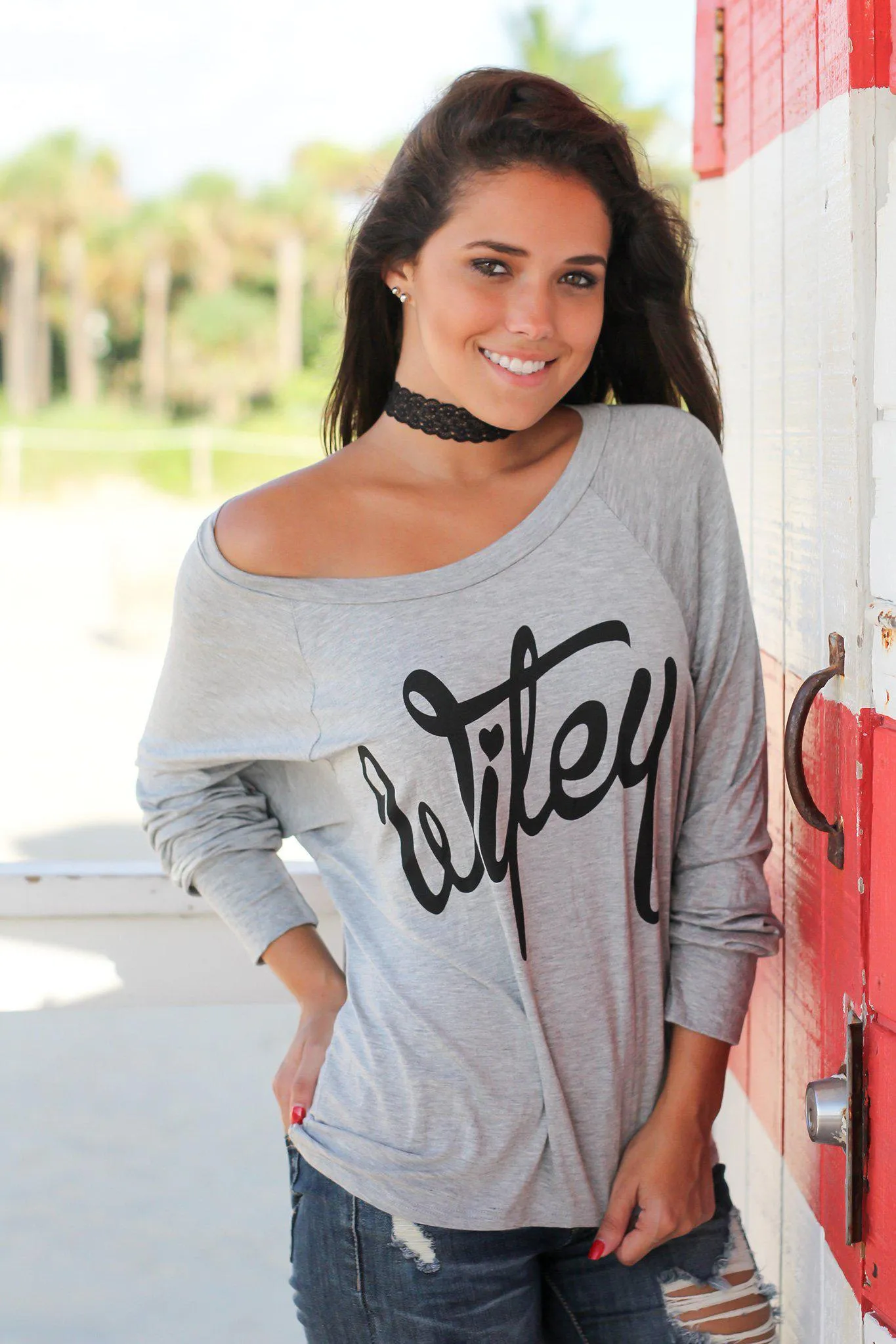 Heather Gray “Wifey” Top