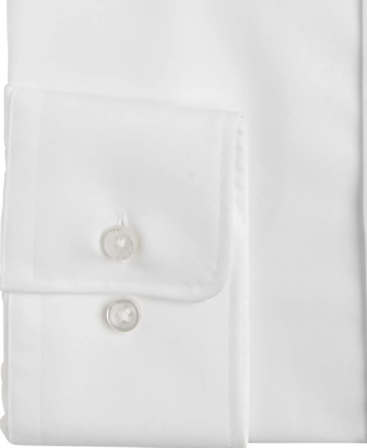 HUGO Men's Slim Fit All Cotton Dress Shirt, White