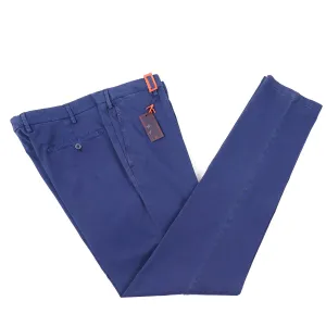 Isaia Slim-Fit Washed Cotton Chinos