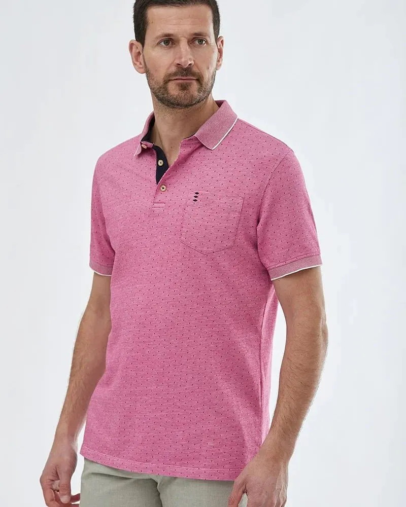 Jaspe Pique Polo Shirt