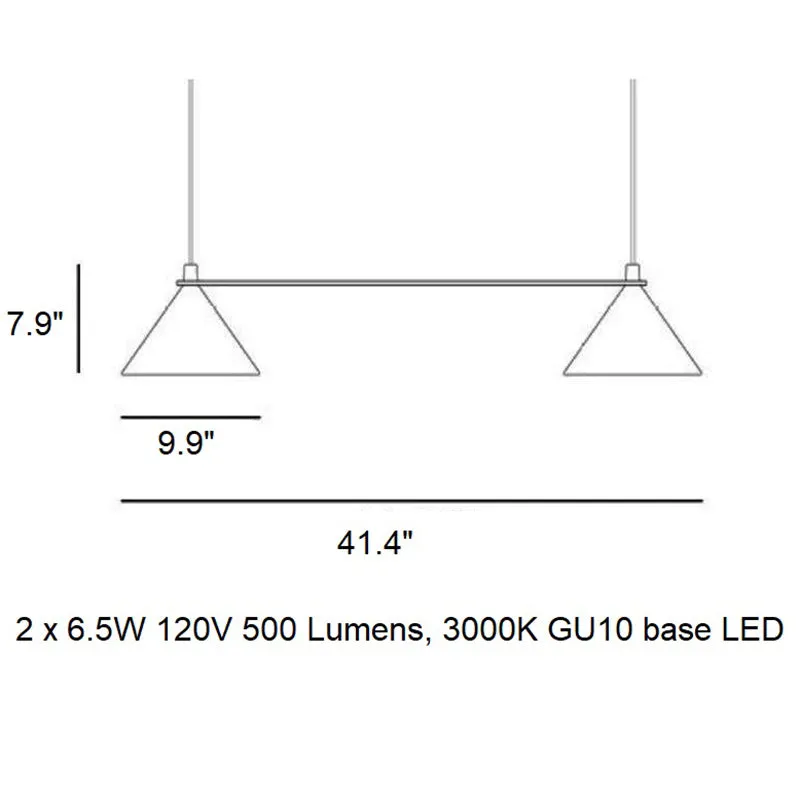 Lumo Linear Pendant Light