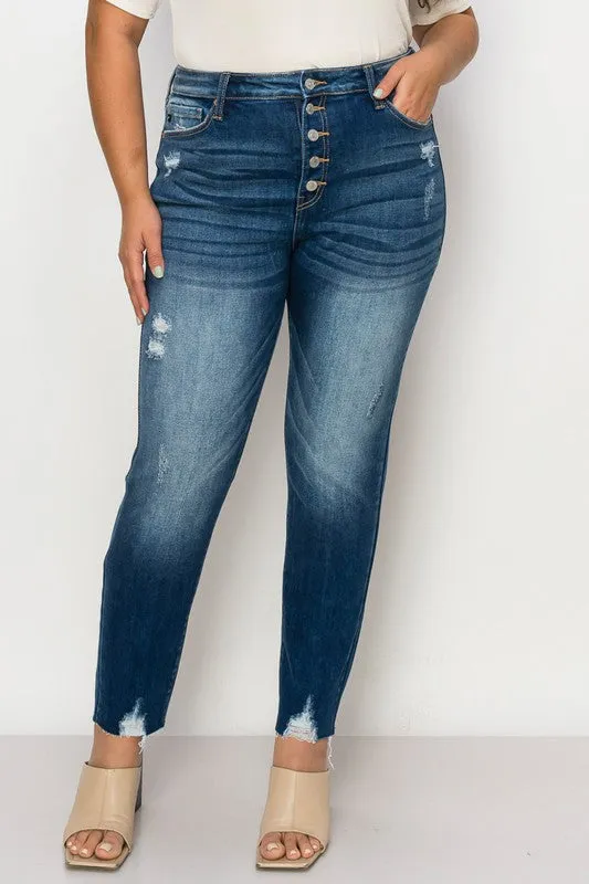 Lyla Plus Size - High Rise Skinny