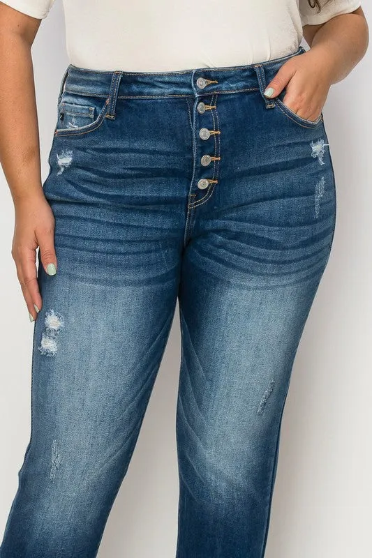 Lyla Plus Size - High Rise Skinny