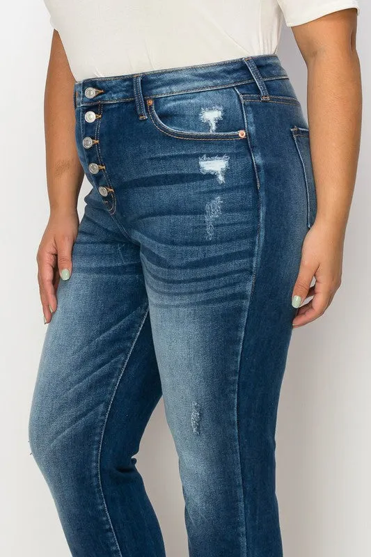 Lyla Plus Size - High Rise Skinny