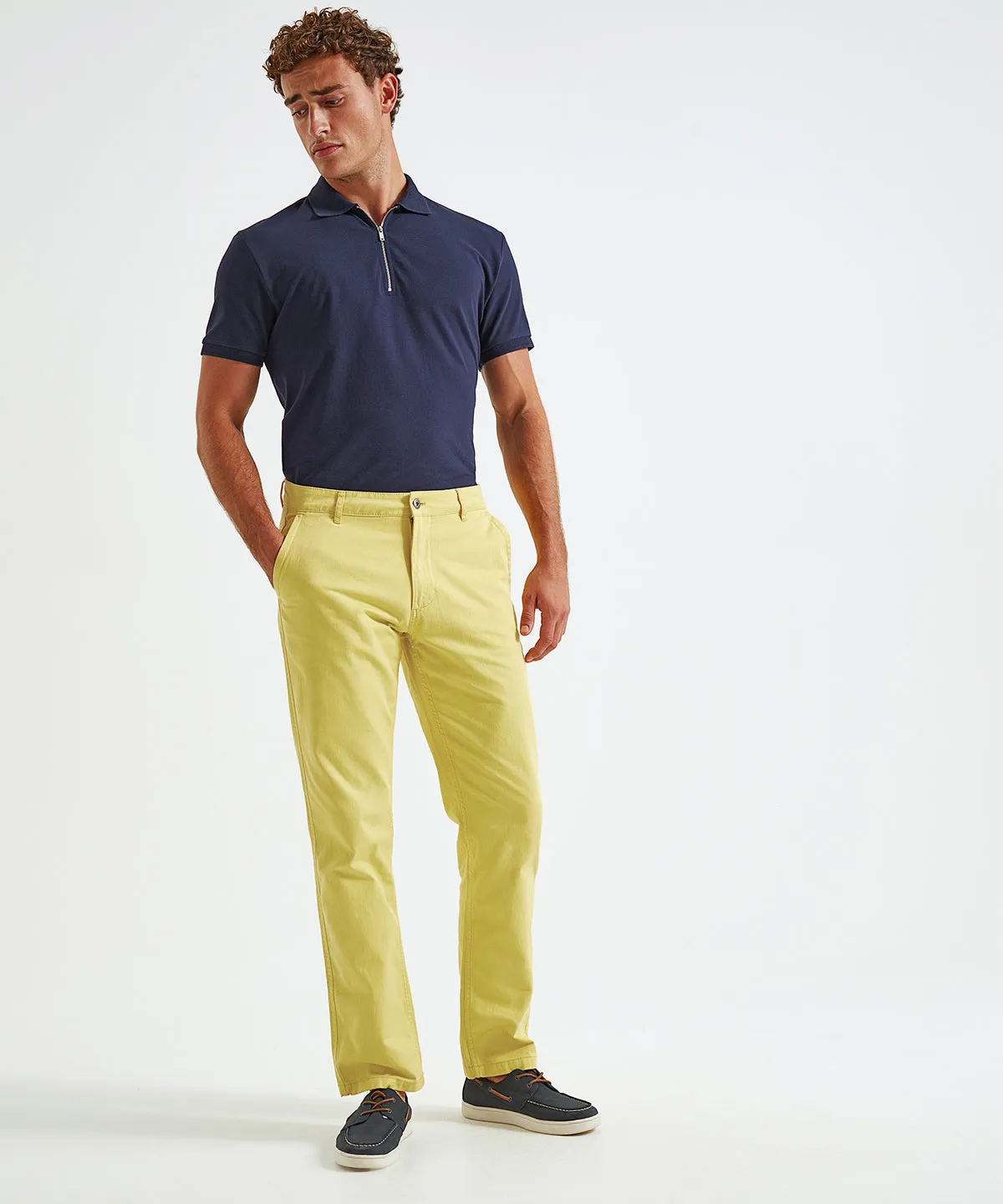 Navy - Men's chinos