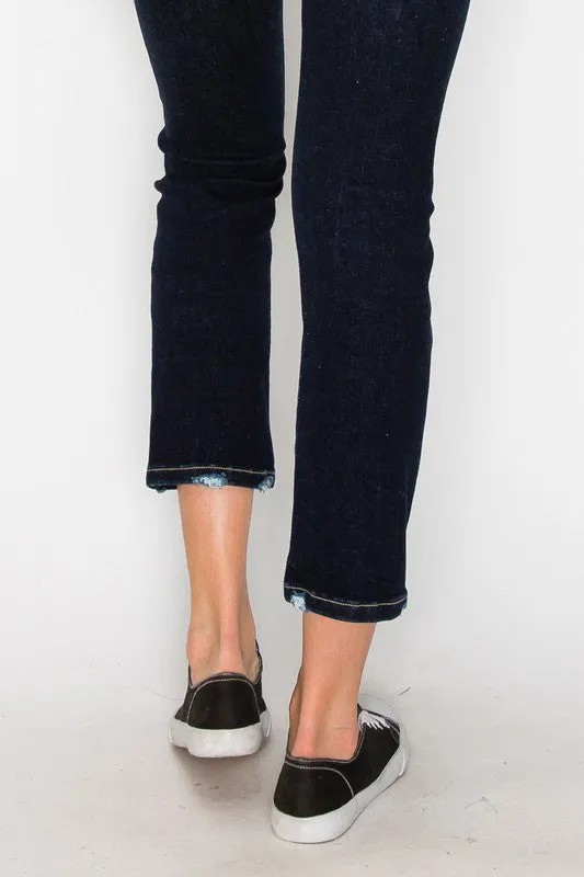 Plus Caroline High Rise Skinny Straight Jeans