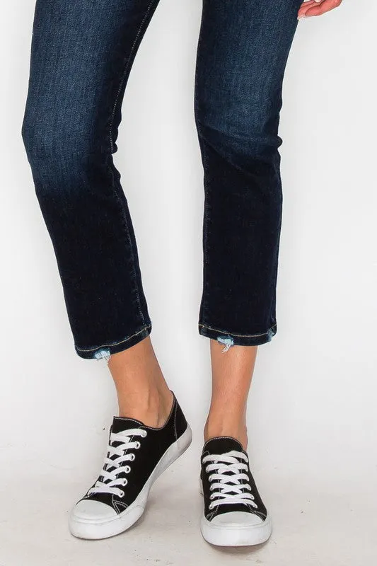 Plus Caroline High Rise Skinny Straight Jeans