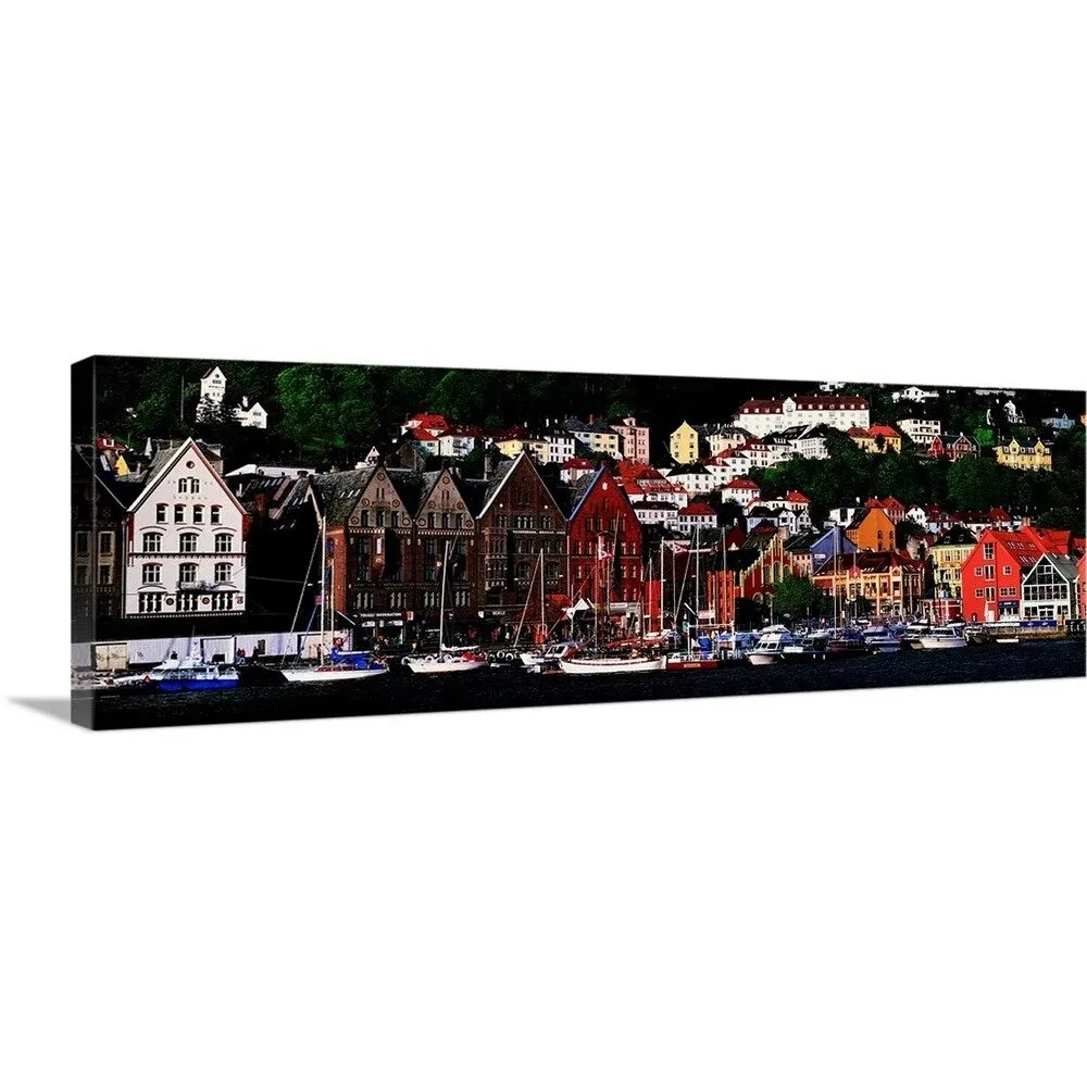 "Bergen Norway " Canvas Wall Art