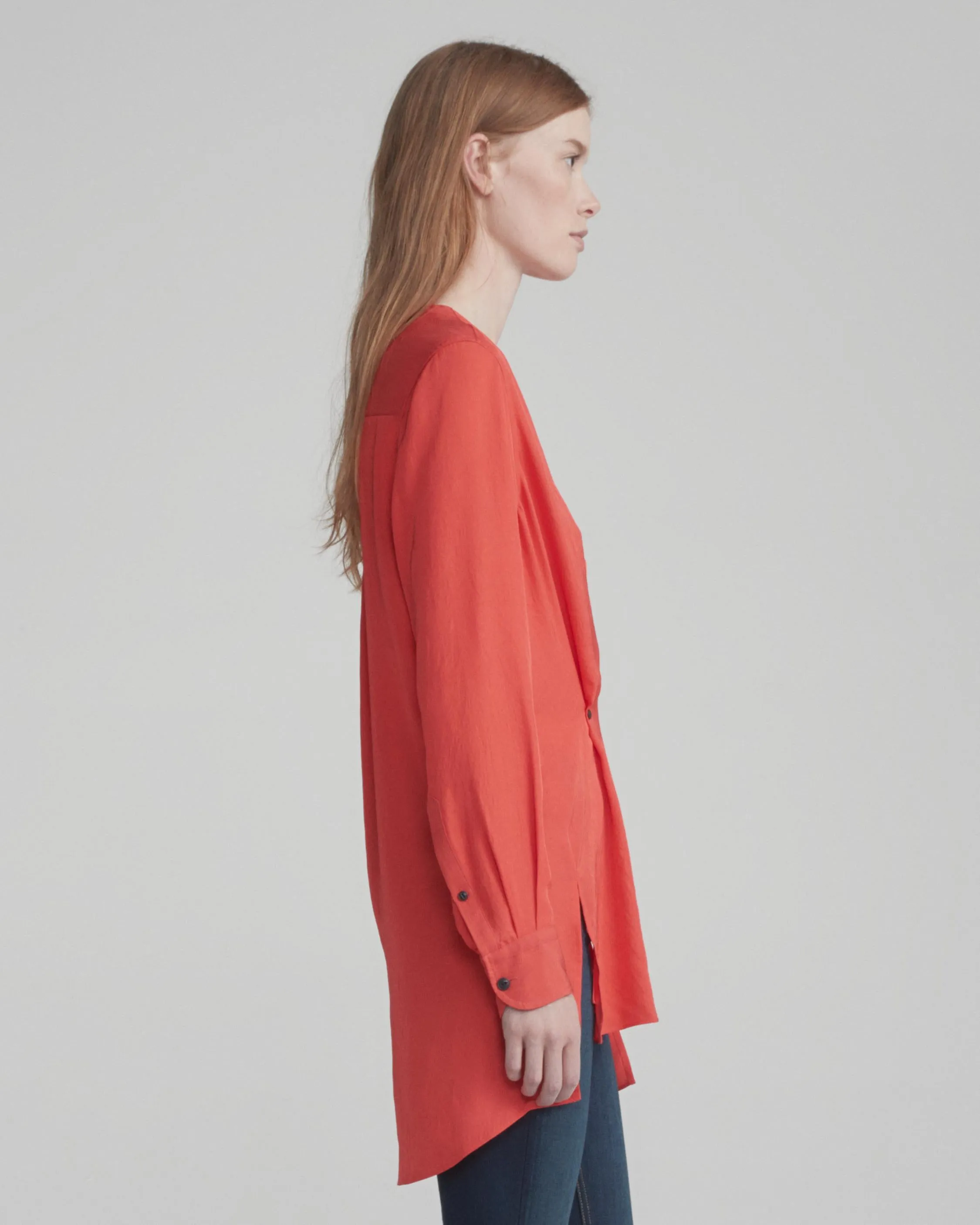 Rag & Bone Collection - Debbie Top Red