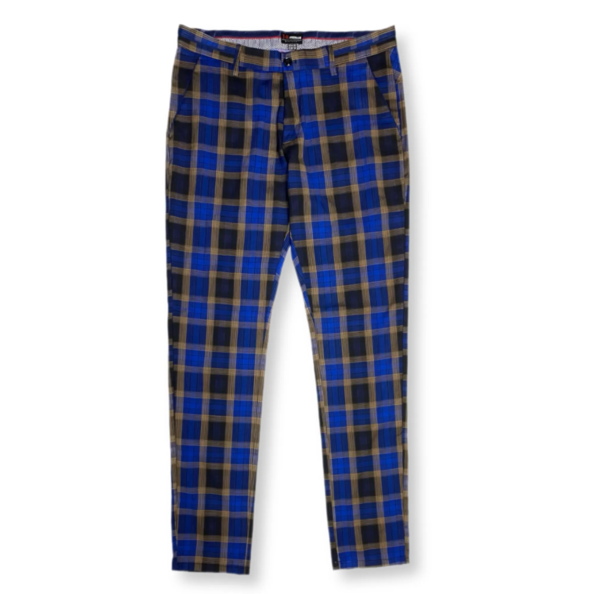 Reno Slim Fit Plaid Pants