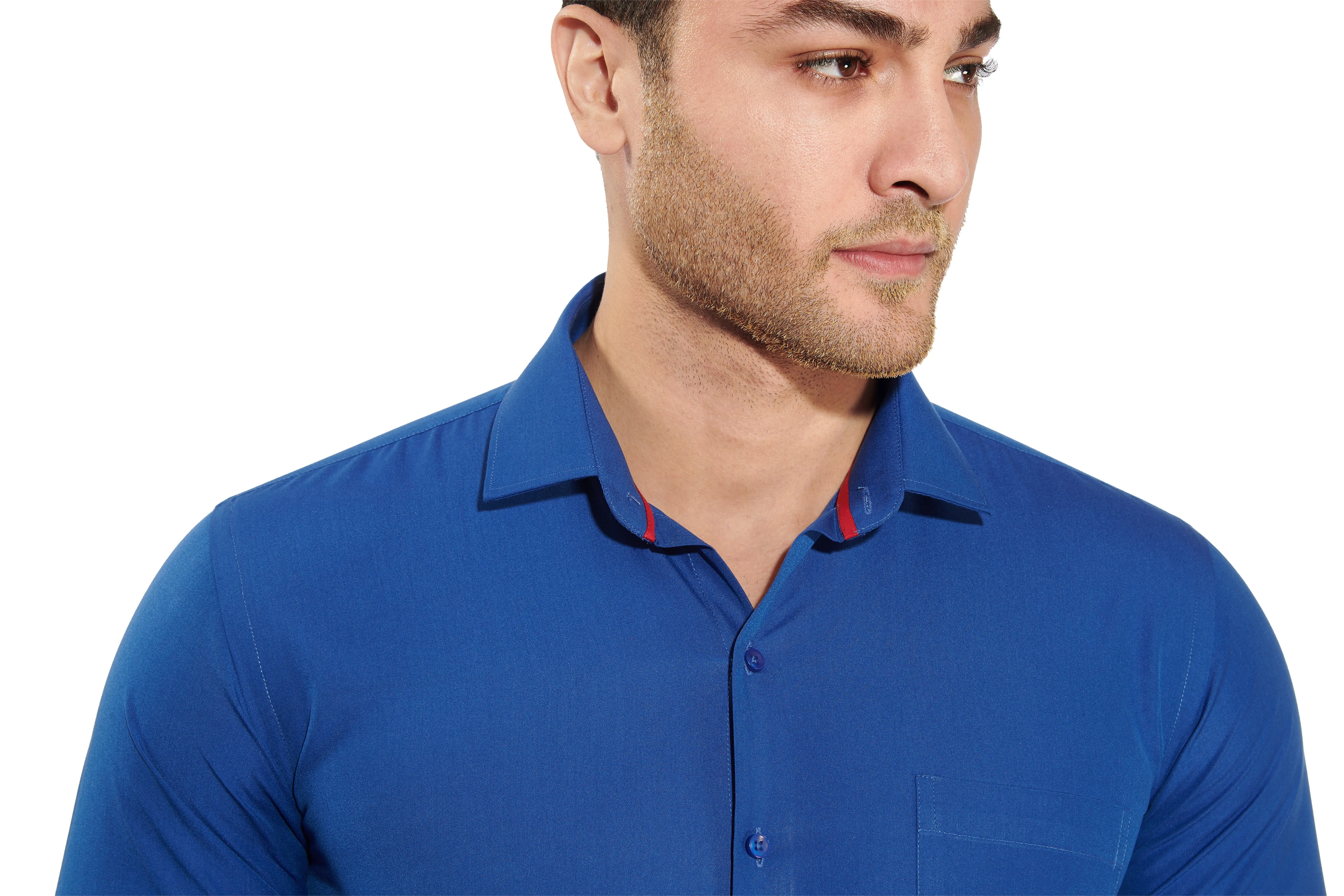 Royal Blue | Mens Slim-Fit Shirt