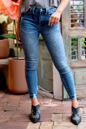 Sade High Rise Ankle Skinny