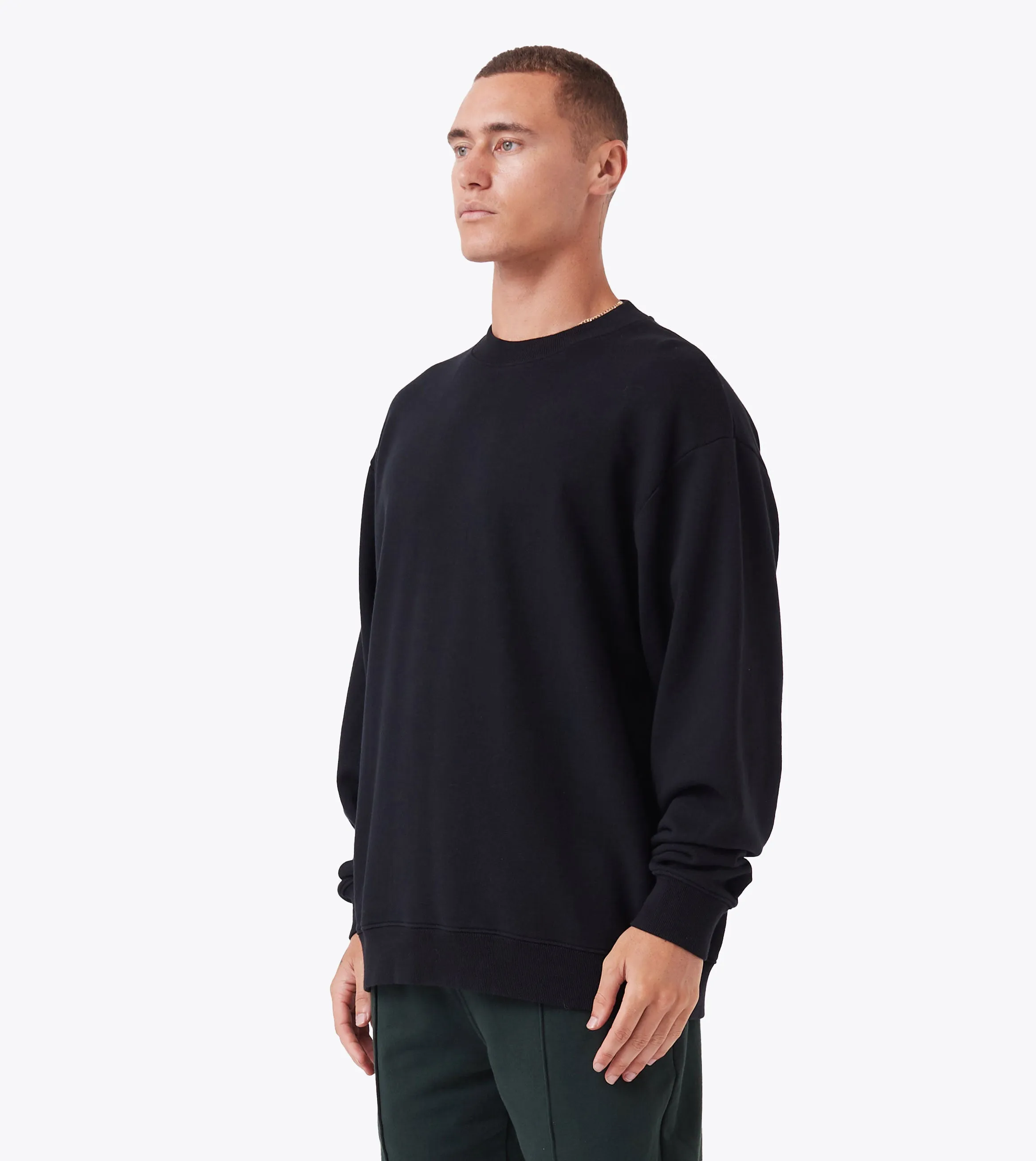 Script Orgo Crewsweat Black