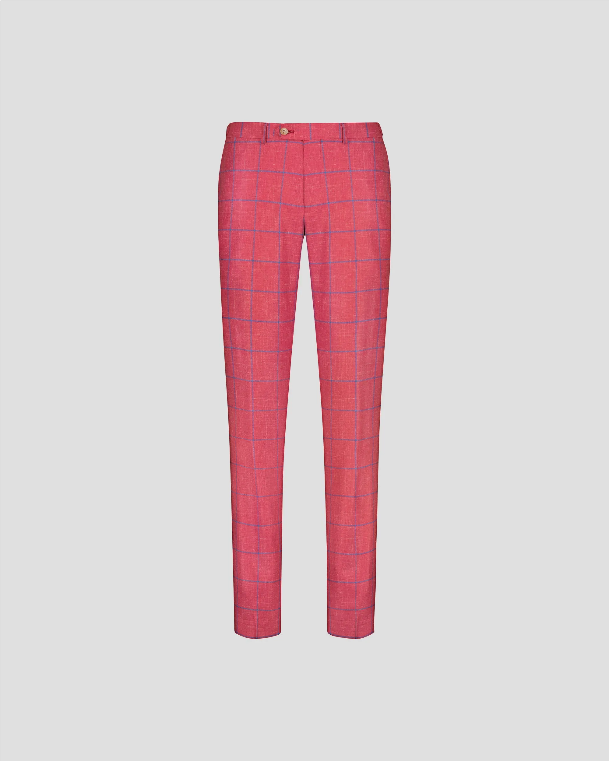 SG Dress Trouser - Salmon Plaid