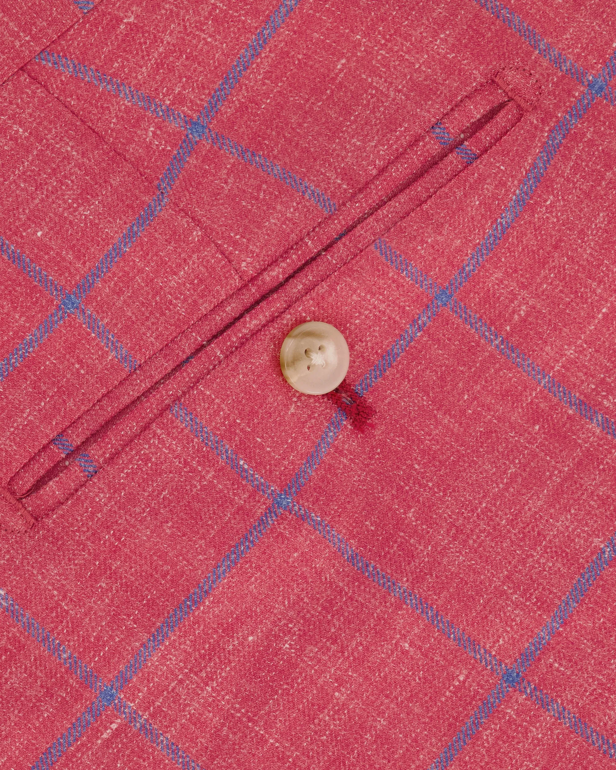 SG Dress Trouser - Salmon Plaid