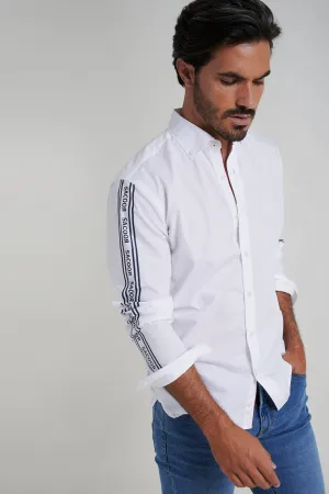 Slim fit 100% cotton shirt