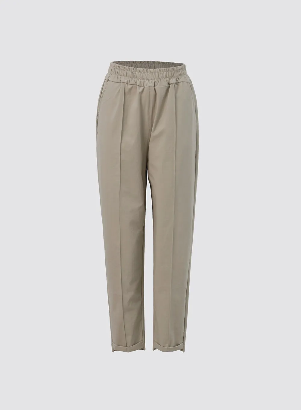 Slim Fit Banded Pants IO312