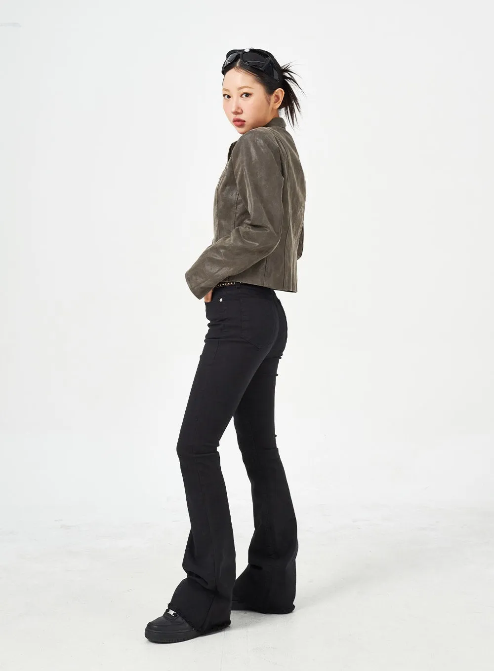 Slim Fit Bootcut Pants CM321