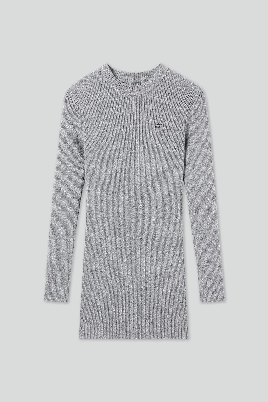 Slim Fit Wool-Blend Dress