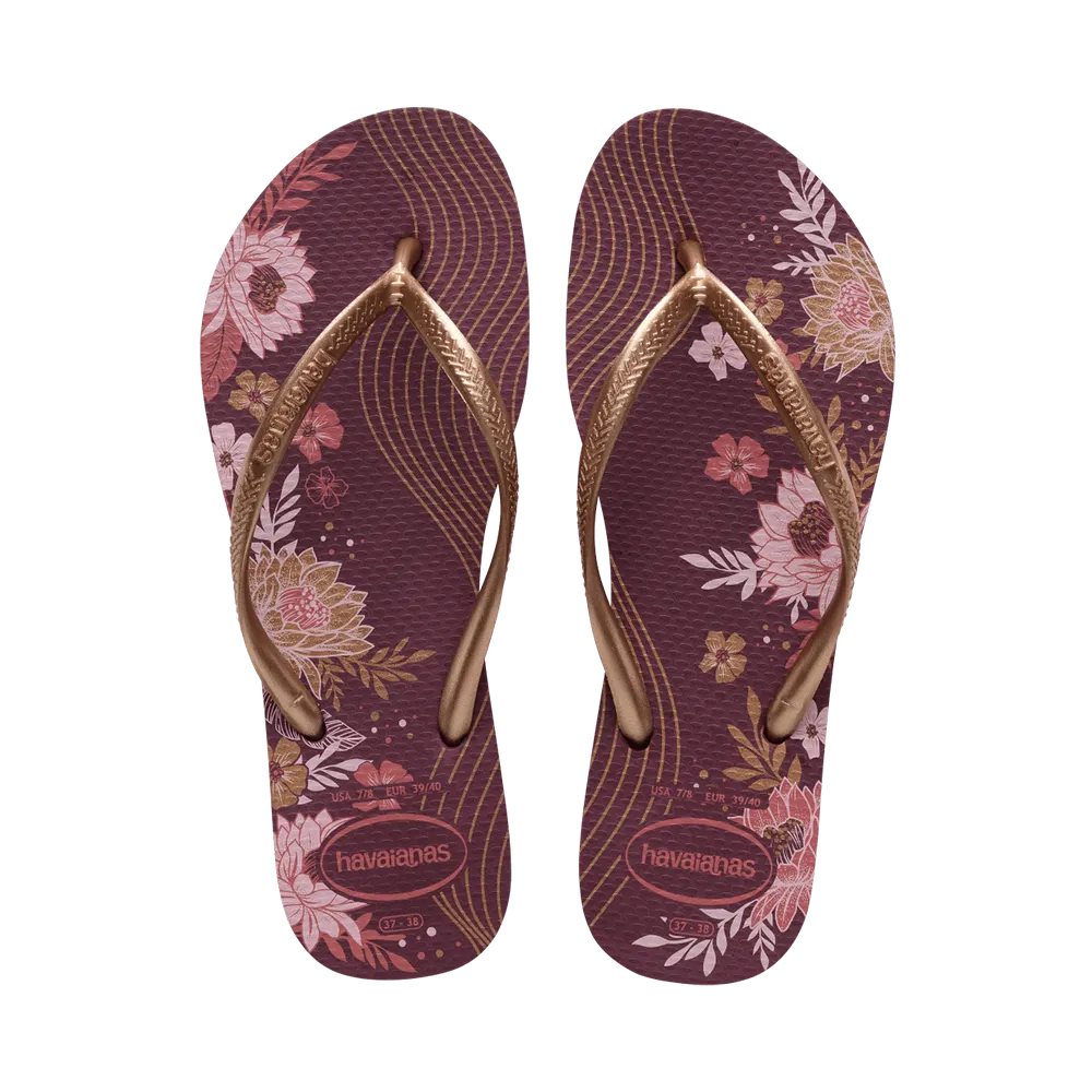 Slim Organic Flip Flops