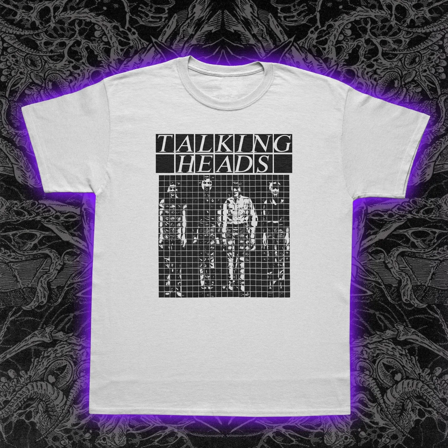 Talking Heads Buildings And Food Slim Fit Tee