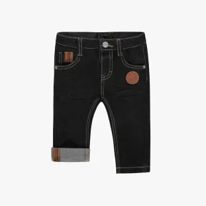 The Jamie Black Soft Slim-Fit Denim - BABY