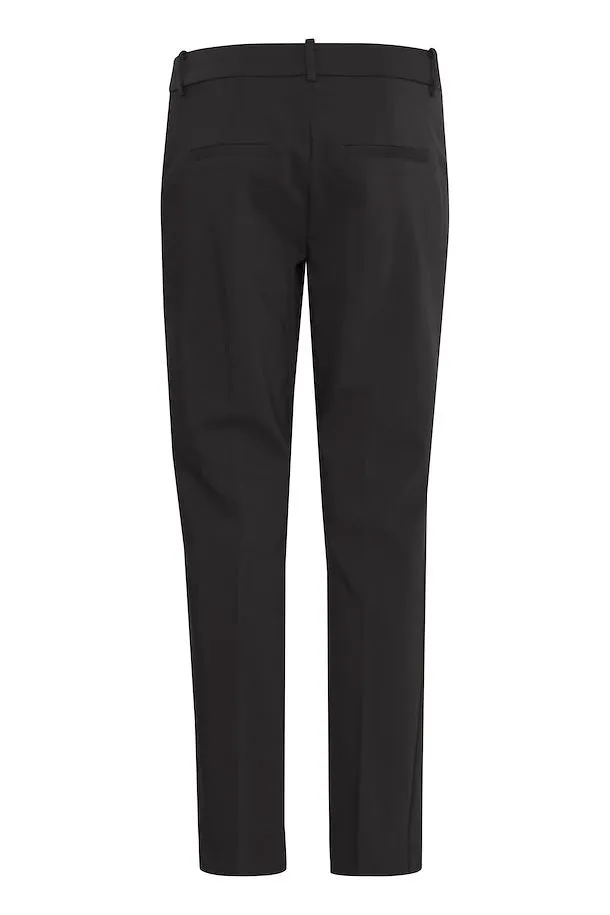 The Tessa Vita Slim Leg Trouser - Black