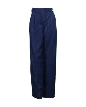 Veronica Beard Heyser Pinstriped Pant