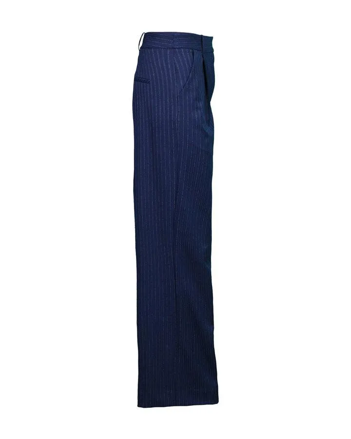 Veronica Beard Heyser Pinstriped Pant