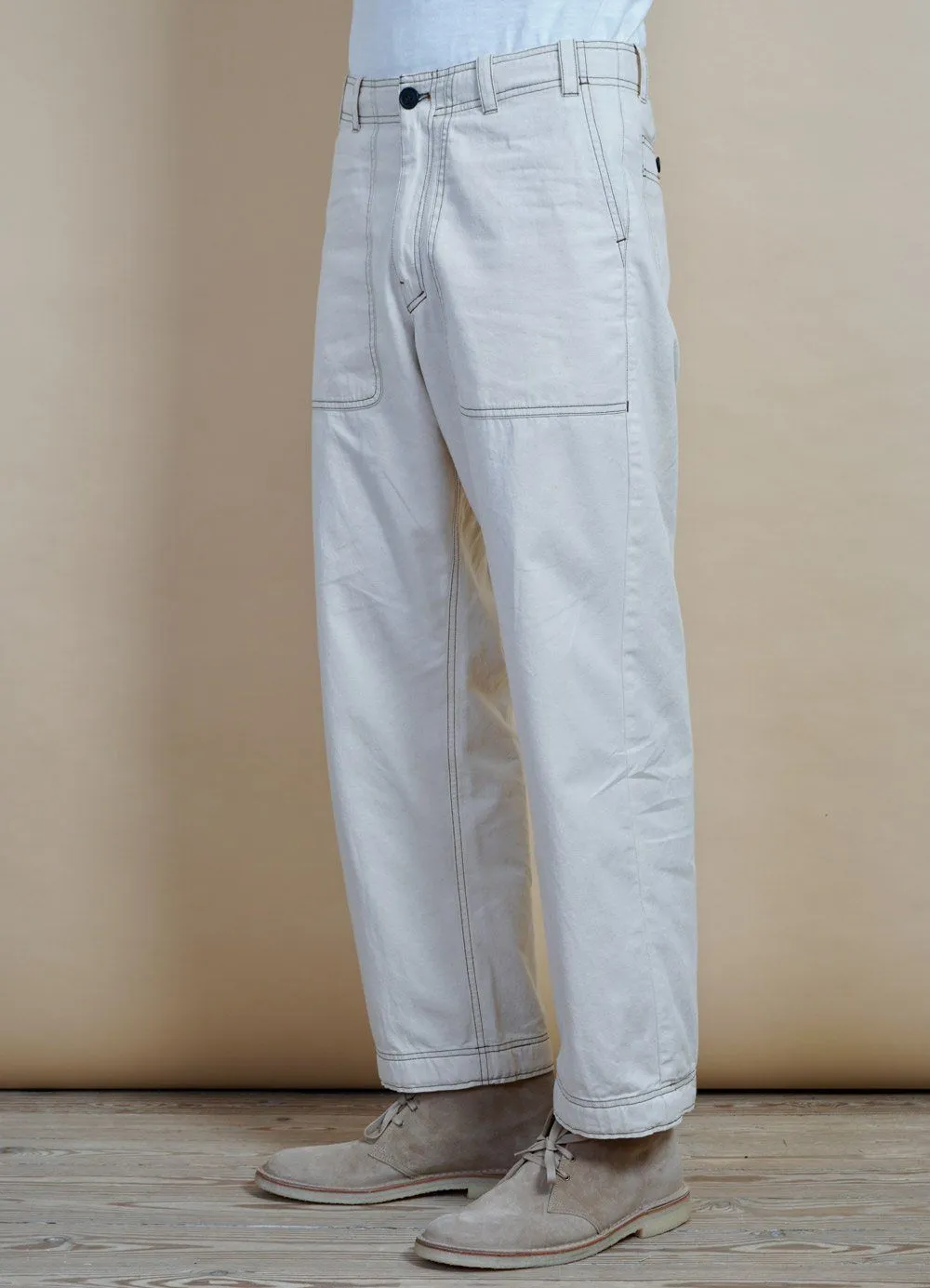 VILLE | Loose Fit Trousers | Nature